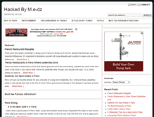 Tablet Screenshot of parisvacation.com